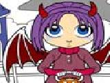 Jugar a Halloween girl coloring