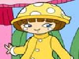 Play Mushroom girl coloring