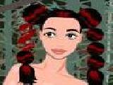 Play Barbie in forest dress up game