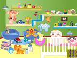 Play Baby room hidden objects