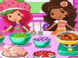 Play Strawberry shortcake cooking soup