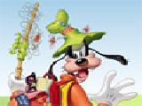 Play Disneys goofy fishing jigsaw