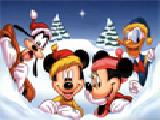 Play Disney, mickey mouse christmas jigsaw puzzle