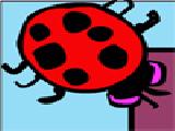 Play Evil lady bug pong