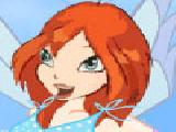 Play Flying girl dressup