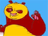 Play Panda paint game