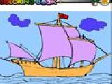 Play Pirate ship coloring game