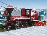 Play Santa steam train delivery