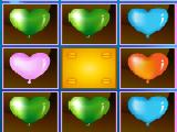 Spielen Valentine heart balloons