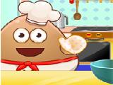 Play Pou cooking raffaelo