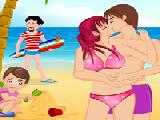 Play Beach love kissing