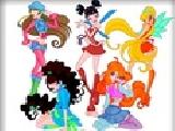 Play Winx club coloring