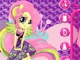 Play Girls of equestria: rainbow rocks fluttershy