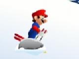 Play Mario downhill skiing