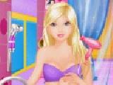 Play Barbie at spa salon