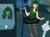 Play Spider witch dress up