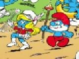 Play The smurfs find the alphabets