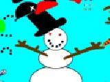 Play Dress up the snowman