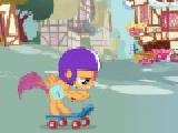 Play Riding a skateboard with scootaloo