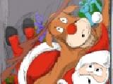 Play Santa in the elevator
