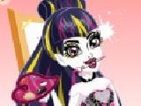Play Art class draculaura dress up