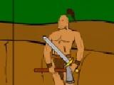 Play Red knight vs barbarians