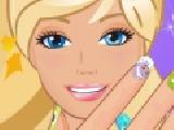 Play Barbie like monster nails