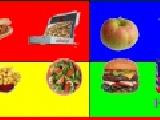 Spielen The healthy food game!