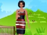 Play Michelle obama dress up