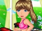 Spielen Fitness girl dresses
