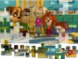 Play Barboskiny teach the kid puzzle
