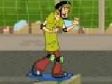 Play Scooby doo skate race
