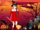 Play Happy halloween girl