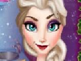 Play Elsa cooking christmas cake