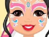 Play Shelly's face painting design