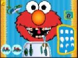 Play Elmo visits the dentist