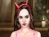 Play Halloween girl makeover