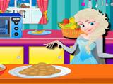 Play Elsa banana cookies