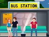 Play Bus station prank