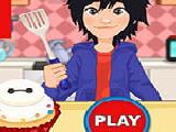 Play Cute baymax cupcake