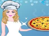 Play Barbie cooking sicilian pizza