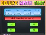 Play Deluxe math test