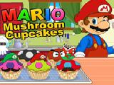 Play Mario mushroom cupcake