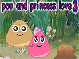 Play Pou and princess love 3