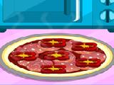 Play Anna cooking muffaletta pizza