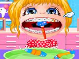 Play Baby barbie braces doctor