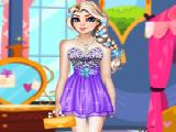 Play Elsa solar eclipse dress up