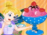 Play Tinkerbell special strawberry ice cream