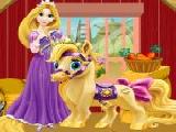 Play Rapunzel pony care