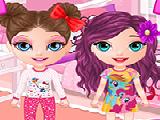 Play Baby barbie pj party